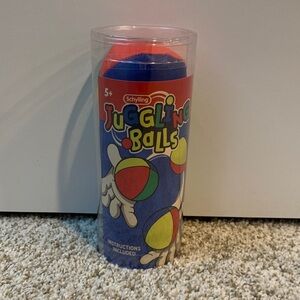 Schylling Juggling Balls for Kids - Red, Blue, Yellow